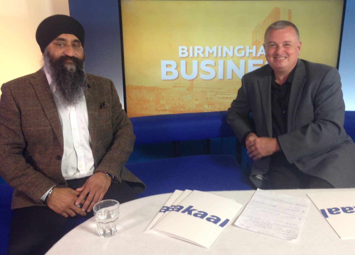 carljones1's tweet photo. Great morning shooting @madeinbhamtv business show - from export to construction, the arts, hi-tech health, and haulage. Sunday 7pm https://t.co/u3rmhRmDA9