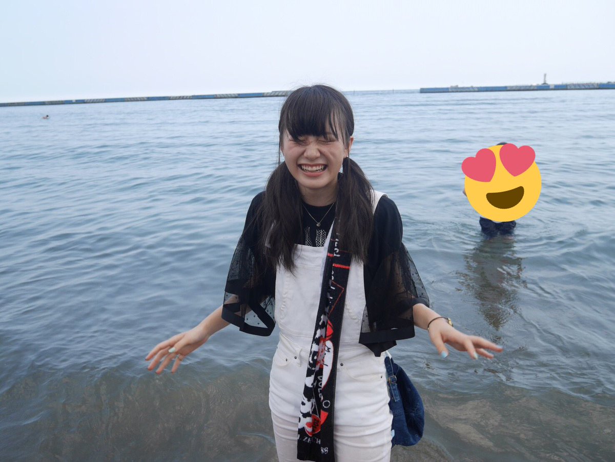 遠藤みゆ ふわふわ 今日はメンバーで初めての 海とbbqに行きました 私服で海に入ってしまって あとで大変でしたとさ