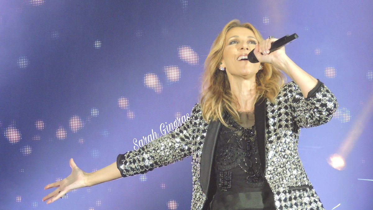 sarah_gingras's tweet photo. #CelineLive2017 #CelineDion #CélineDion @celinedion < inspiration 🌸 @denisetruscello > https://t.co/HPJAQTCnCC