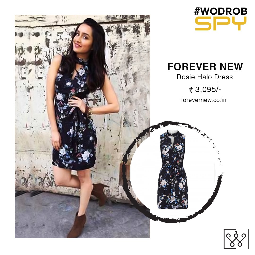 wodrob's tweet photo. .@ShraddhaKapoor gives us every reason to wear florals all year long! #wodrob #shraddhakapoor #forevernew #bollywoodstyle #bollywood https://t.co/08OzdTHOW8