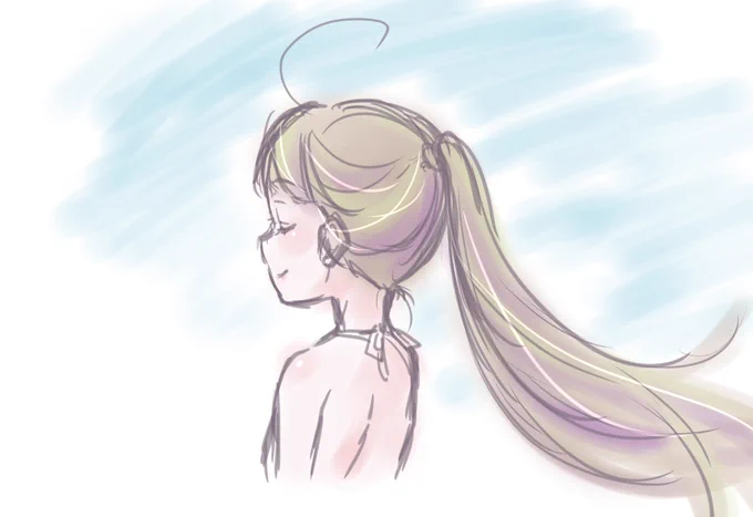 ポニテ 