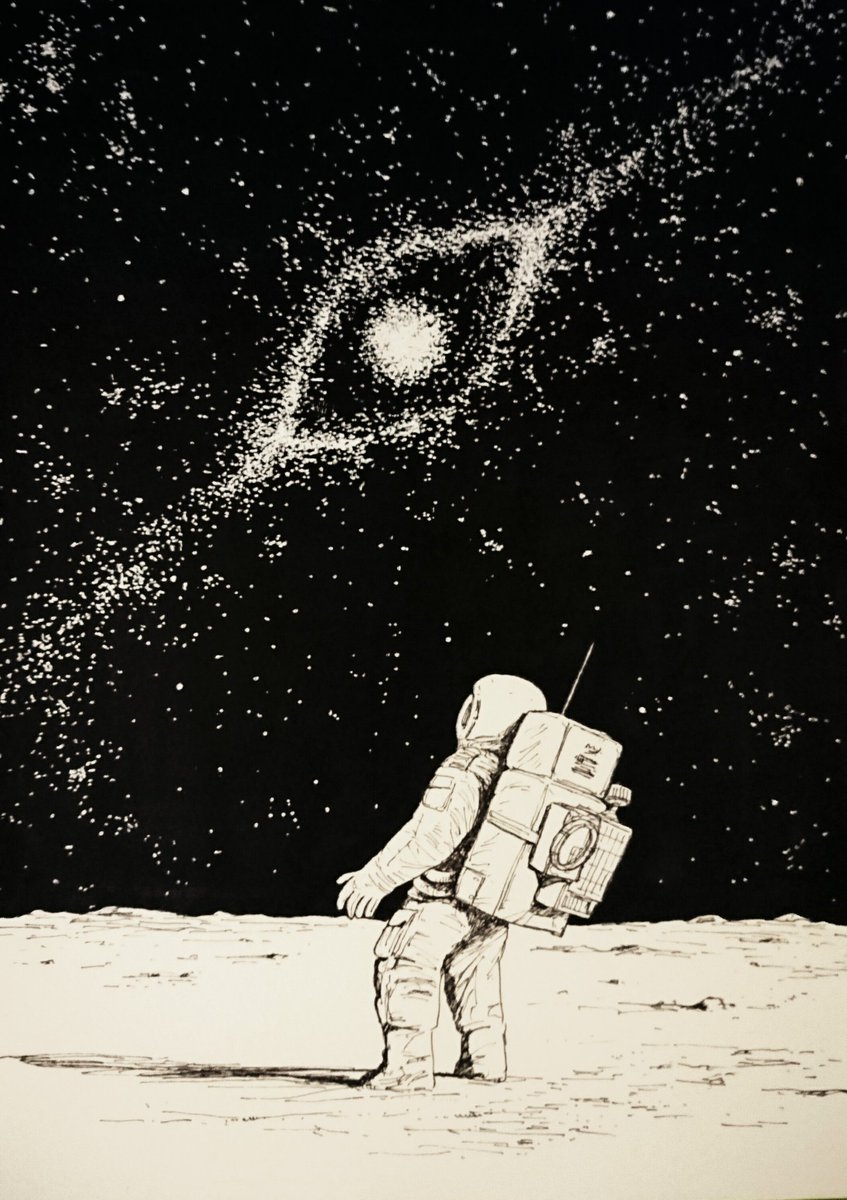 #8月なのでフォロワーさんに自己紹介しようぜ
最近のイラストです。宇宙とファンタジーが好きです。 https://t.co/u7R0cPEC0J