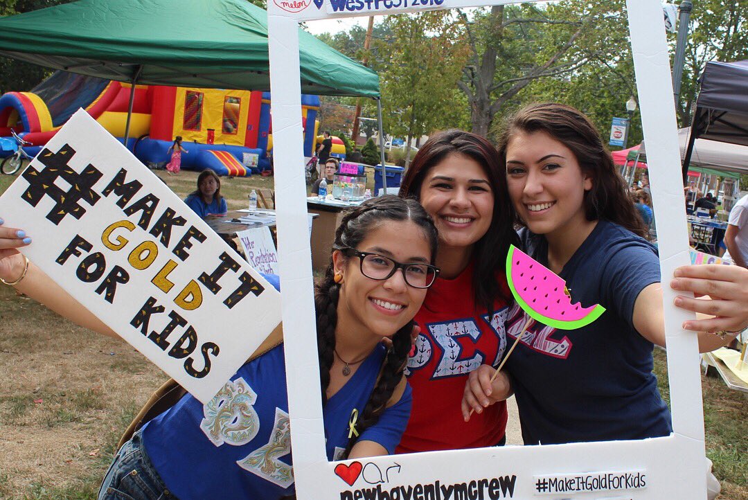 pspackunewhaven's tweet photo. Only 3 more days until the 5K Unity Run & WestFest! Help us #MakeItGoldForKids again ๐ https://t.co/qwcfrtk8t3