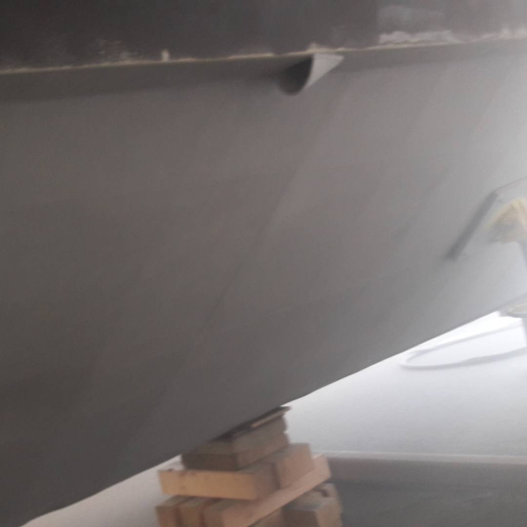 Druk met straalwerk van onderwaterschip