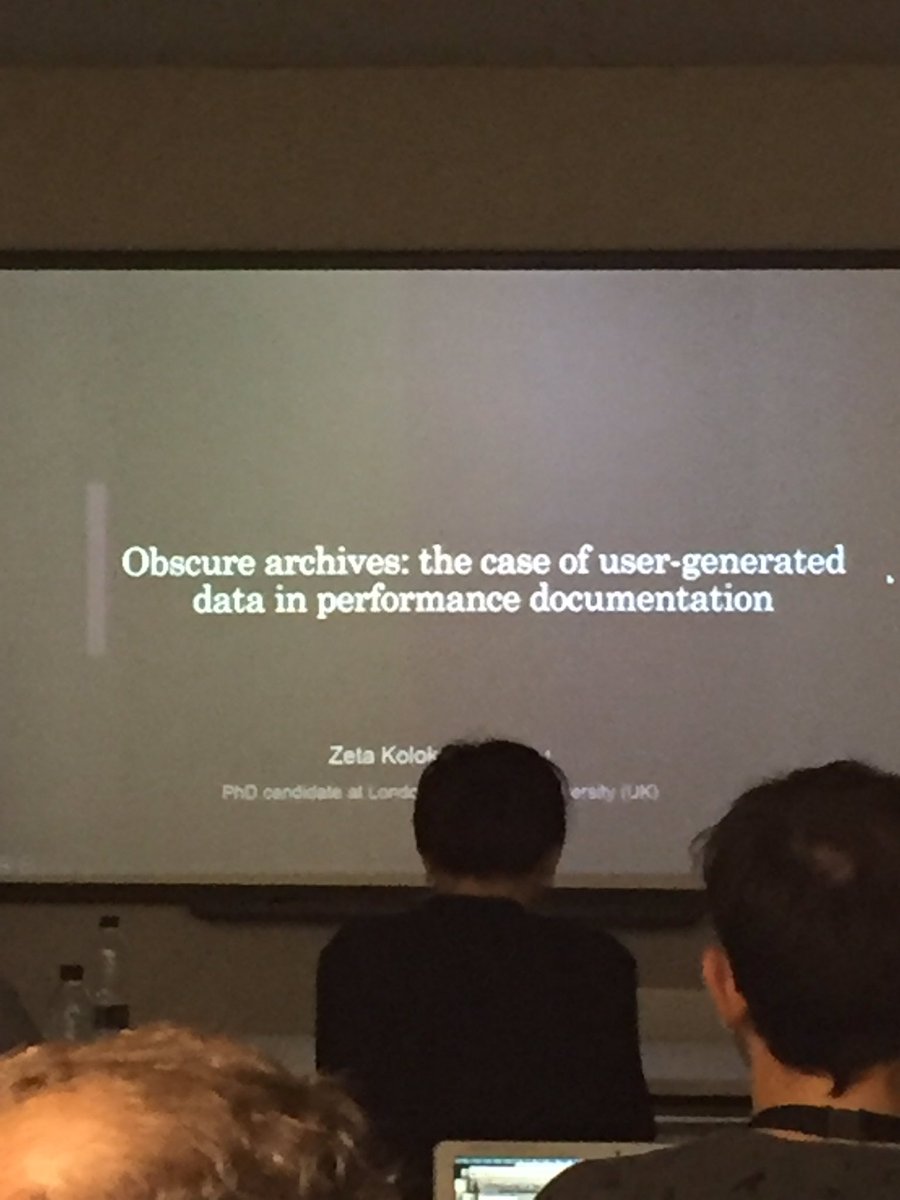 LiamJarvis's tweet photo. Zeta Kolokythopoulou examines Coney's 'Your Connection is not Private' #Tapra2017Tech @ijpadm https://t.co/y0APf5ZnkA
