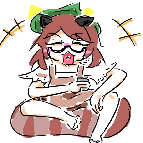 #東方版真剣お絵描き5分一本勝負初マミゾウなのでまたも時間オーバー 