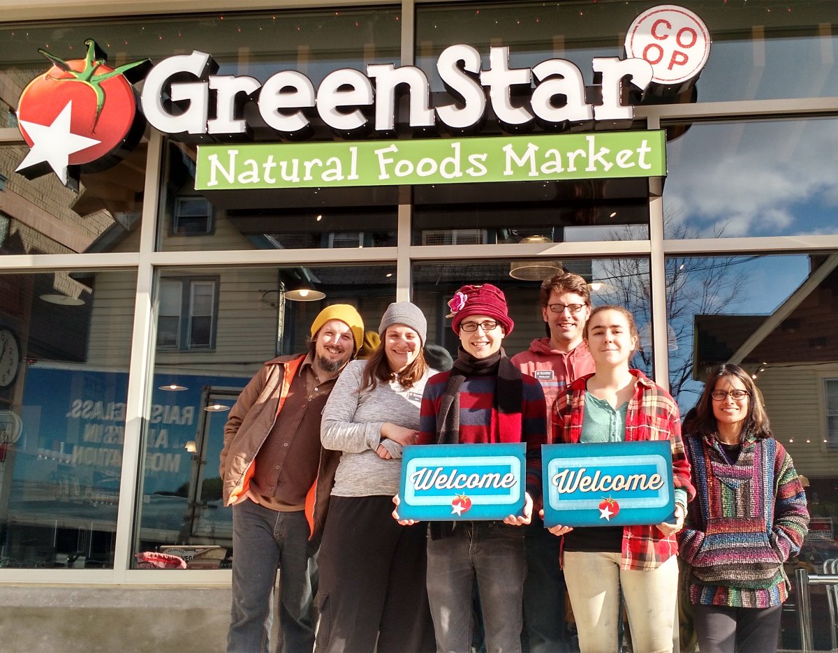 IWRefugees's tweet photo. #WelcomeWednesday shoutout to @greenstarcoop, our wonderful #twithaca community-owned natural grocery, for their support! #welcometoithaca https://t.co/2658SSfUai