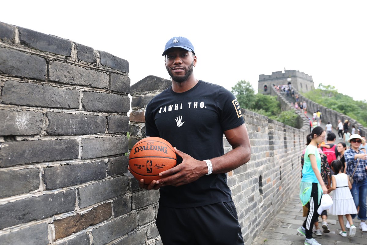 spurs's tweet photo. "This is a memory I will take in and always remember." - Kawhi on his trip to China 

More » https://t.co/P7bGAWc8fD https://t.co/7SQmNfR5dV