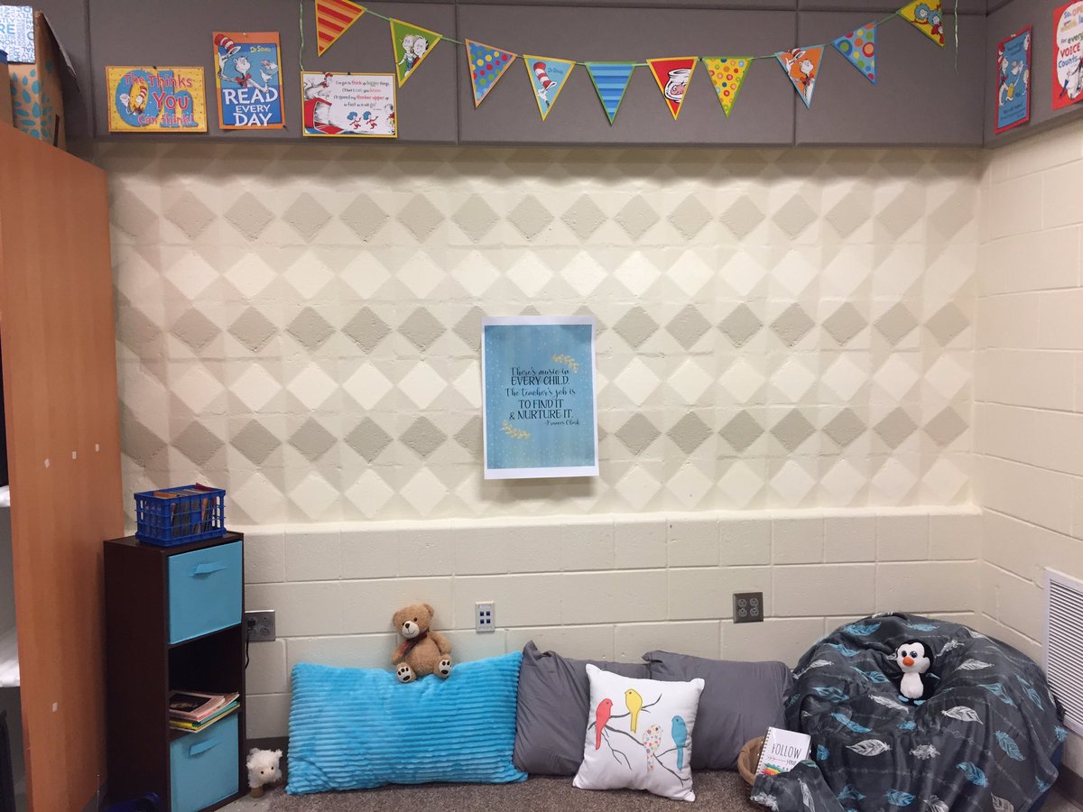 Creating a safe space for our little labs. Complete with listening library #maysmakes <a href="/Team_MCES/">Mays Chapel ES</a>