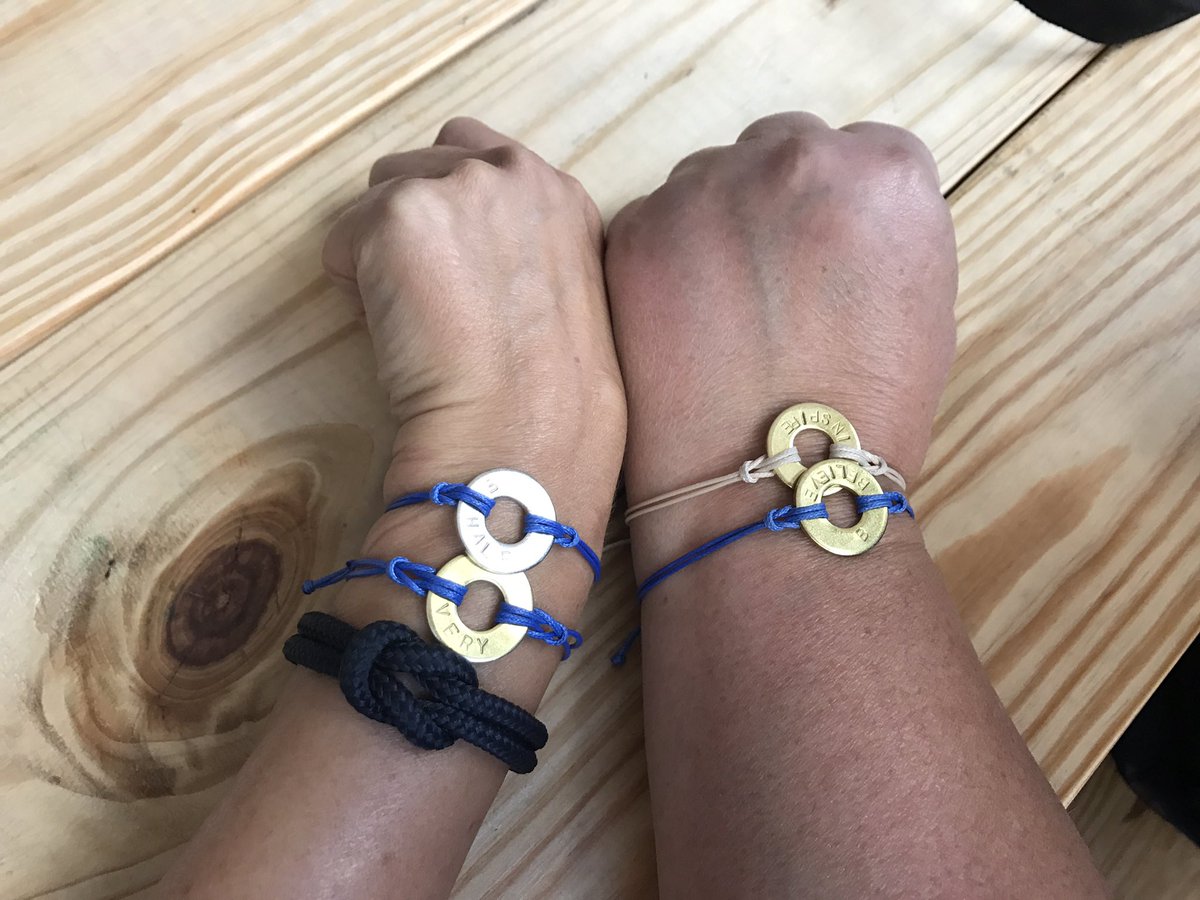 Wearing our intent inspire, believe, every and exhale #wiltonwayct #special