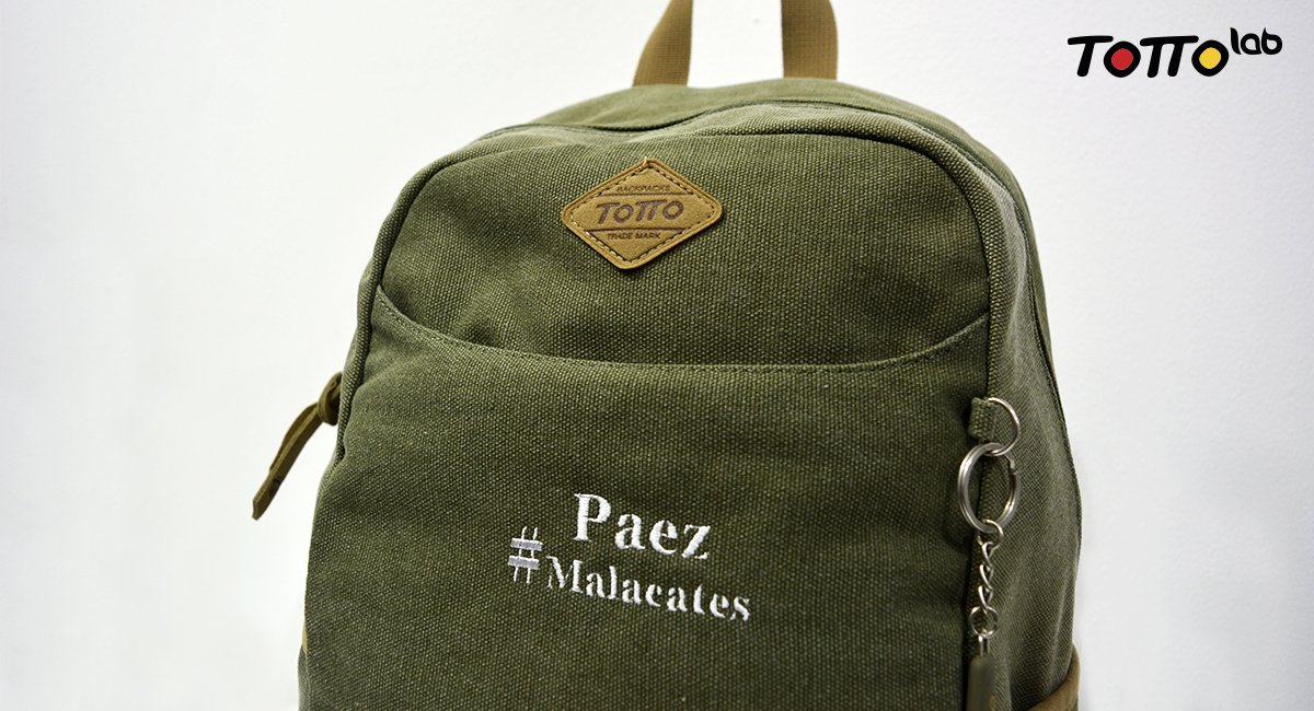 totto personaliza tu mochila