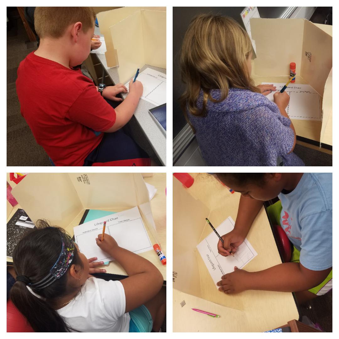 KMLuebcke3's tweet photo. Sketching designs for a Lifeguard chair. #SLED https://t.co/IcoR3aIv2W