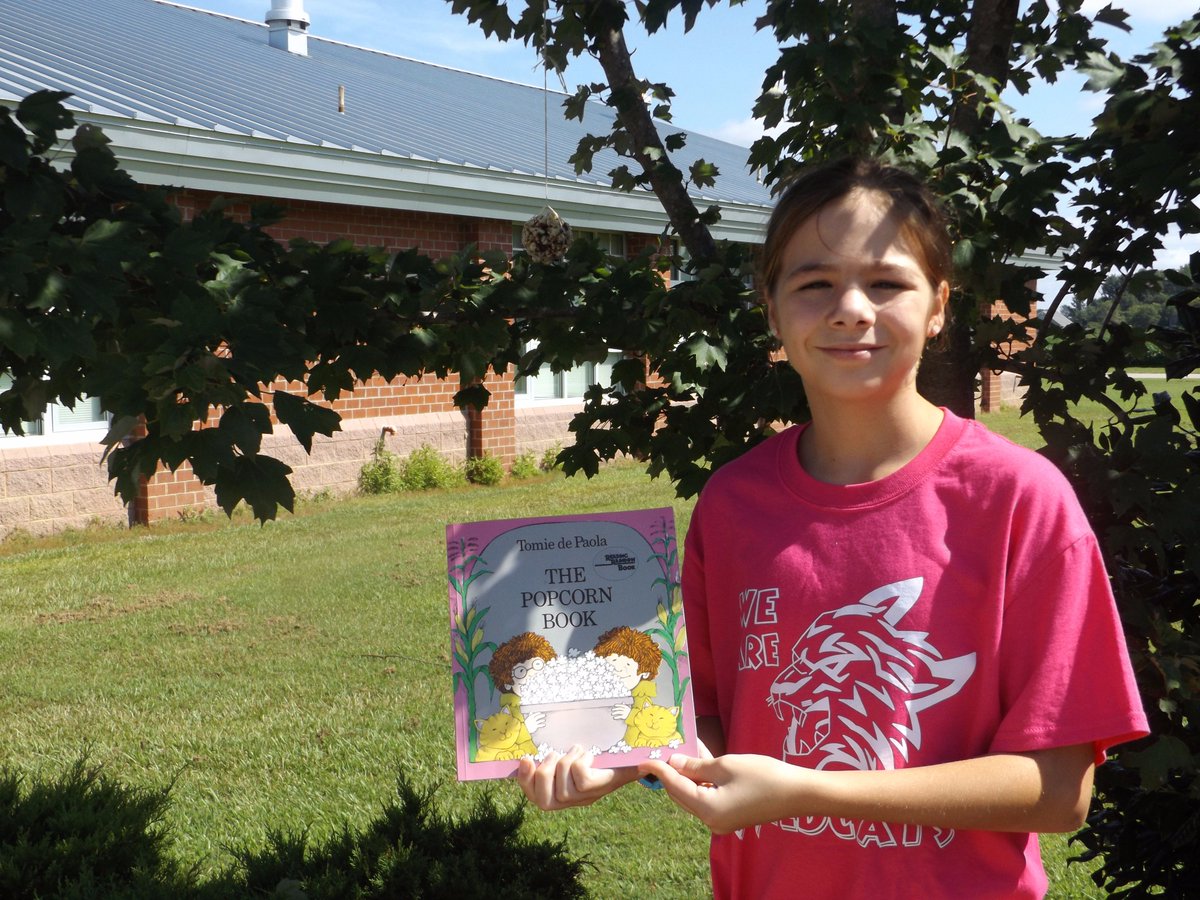 SFMSwildcatway's tweet photo. Thanks @AgClassroom for the books.  The Popcorn Book and treats for the birds. V. Barnes and @books239sse @SMSSpell @SFMSwildcatway https://t.co/zmxOdAXVY3
