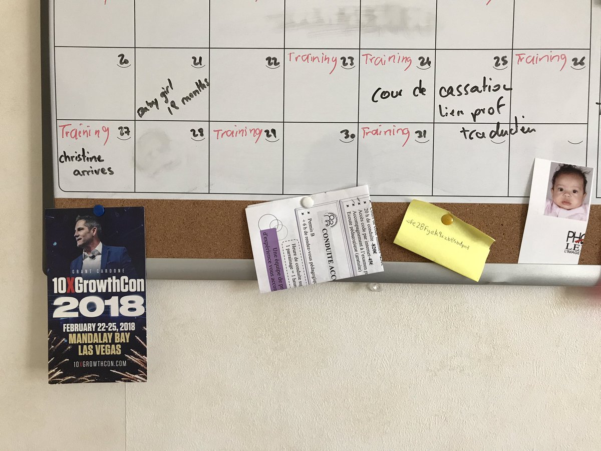 KhaldonEvans's tweet photo. @GrantCardone look at what's on my calendar? #10XGrowthCon #success https://t.co/6U9rOOdxeg