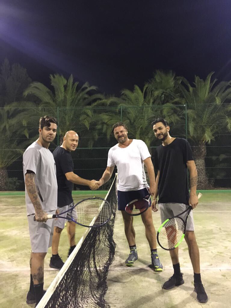 TaleOfUs's tweet photo. Technotennis with @SolomunMusic @adriatiquemusic @marcocarola https://t.co/OZuSlZHnwm