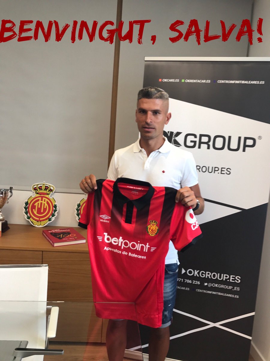 Listo para este reto tan bonito! Muchas gracias <a href="/RCD_Mallorca/">RCD Mallorca</a> 🔴⚫️ #tocaremar