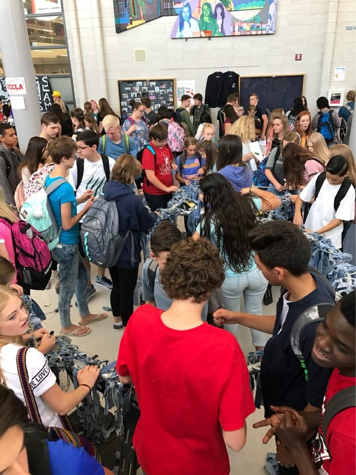 Come help tie the CH for Homecoming during lunch!!! <a href="/Copperhillshigh/">Copper Hills High</a>