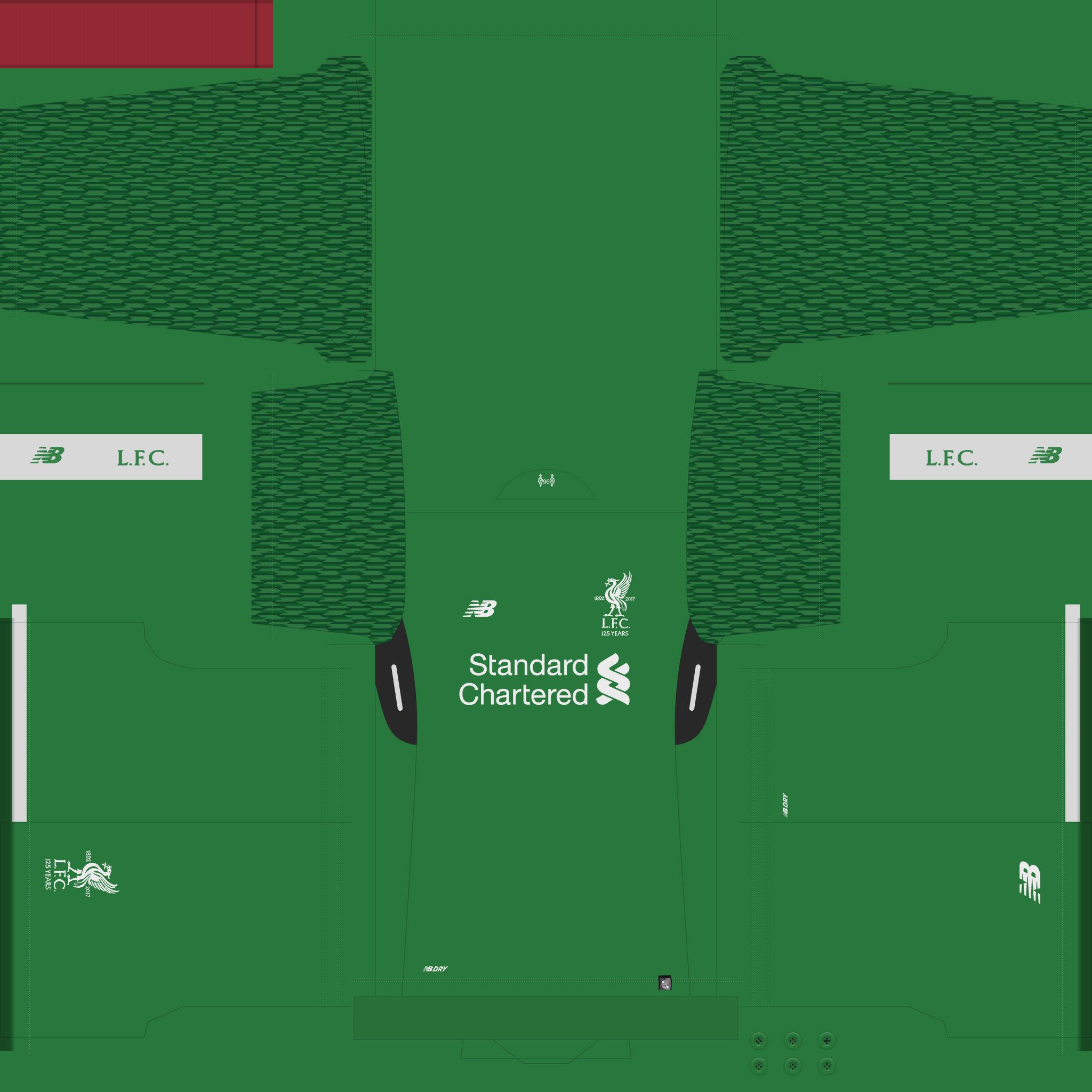PES 2018 Liverpool FC Champions League Final Kit