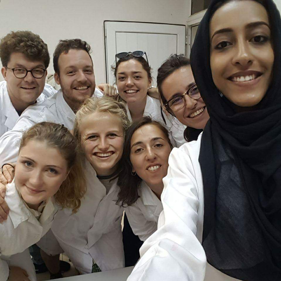 STEP_IFMSA's tweet photo. Malaria lab at national puplic health &amp; labrotaryMalaria lecture by dr Fahad Awad was great and informative 🌟
#Step2017 https://t.co/VbHKa76CEg