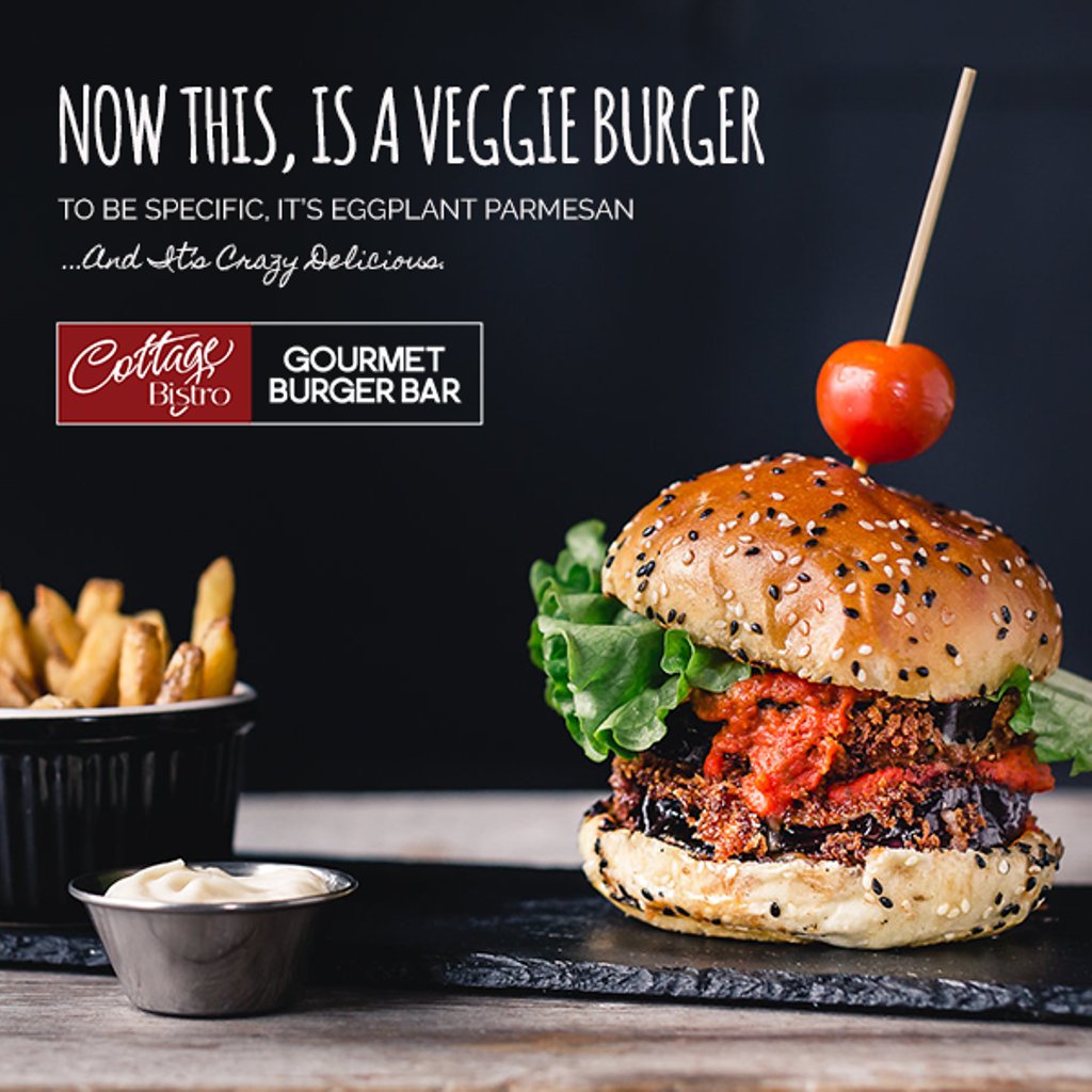 #Vegetarian? We have you back, plant eating #Friend.  Try our Eggplant Parm (You can even get it lettuce wrapped!)