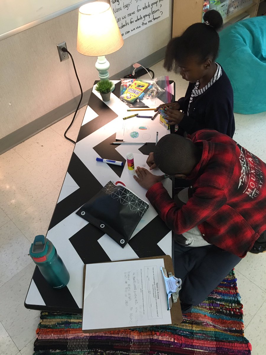 FCPS STEAM (@fcpssteam) on Twitter photo 5th grade dives into STEAM at <a href="/WashMillES/">Washington Mill ES</a>. Here <a href="/teachforthem/">Mary Johnson</a> pre-assesses student knowledge of Earth's layers. #FCPSsteam #flexibleseating 5th grade dives into STEAM at <a href="/WashMillES/">Washington Mill ES</a>. Here <a href="/teachforthem/">Mary Johnson</a> pre-assesses student knowledge of Earth's layers. #FCPSsteam #flexibleseating