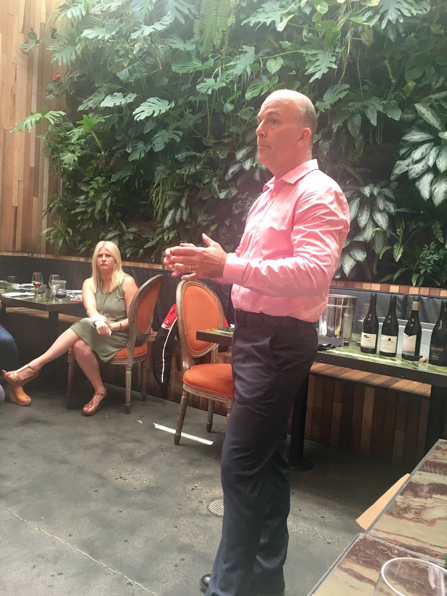 Rocking the #nzwine at a special tasting for <a href="/Billybytheglass/">Billy Nordmeier</a> team at <a href="/PatioGoldfinch/">Patio on Goldfinch</a> <a href="/NZVino/">NZWineNavigator</a> #sommlife <a href="/Wooingtree/">Wooingtree</a> <a href="/ClearviewEstate/">Matt Kirby</a>