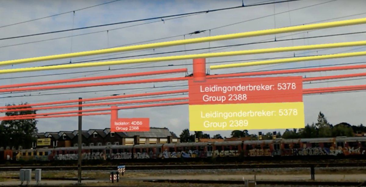 Data in de werkelijkheid komt tot leven met #AR bij <a href="/ProRail/">ProRail</a> 
youtu.be/ICj9-foZkRI