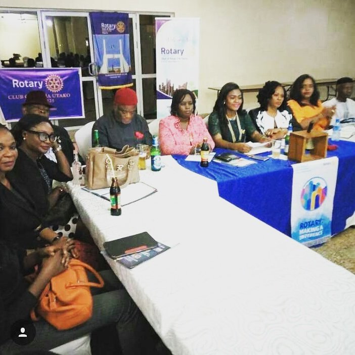 Joint meeting of 4 Clubs that meet on Tuesdays in District 9125 . Rc Abuja ,RC Abuja Utako ,RC Abuja Lifecamp and RC Abuja Aso Hills