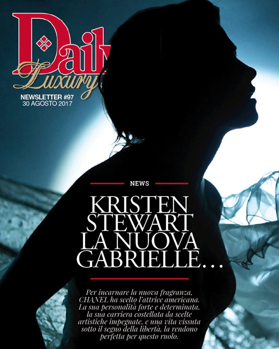 Krist_Stew_Love's tweet photo. Pics #GabrielleChanelFragrance commercial Via #DailyLuxuryIt #Newsletter97 https://t.co/ZD83JxCjgt
https://t.co/dU0CLKzfLM #KristenStewart https://t.co/MbW0FPkkvO