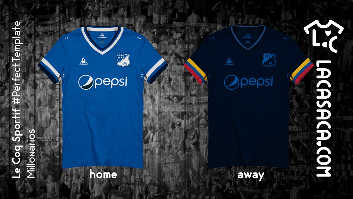 LaCasacaBlog's tweet photo. #Fantasy #KitDesign #TemplatePerfecto de #LeCoq #Millonarios
https://t.co/xZCN0tr5ia https://t.co/cFT1auOoIT
