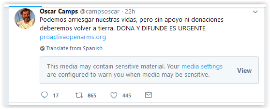 SRAntiFascism's tweet photo. @HIASrefugees #Meant
#OpenArms:@campsoscar
He/They HaveBeen Targeted
ConstantlyBy #Identitario #Fascistas
#Twtr #Capitulates 2For$
https://t.co/xWmVL8MTu3 https://t.co/mndBtckKiI