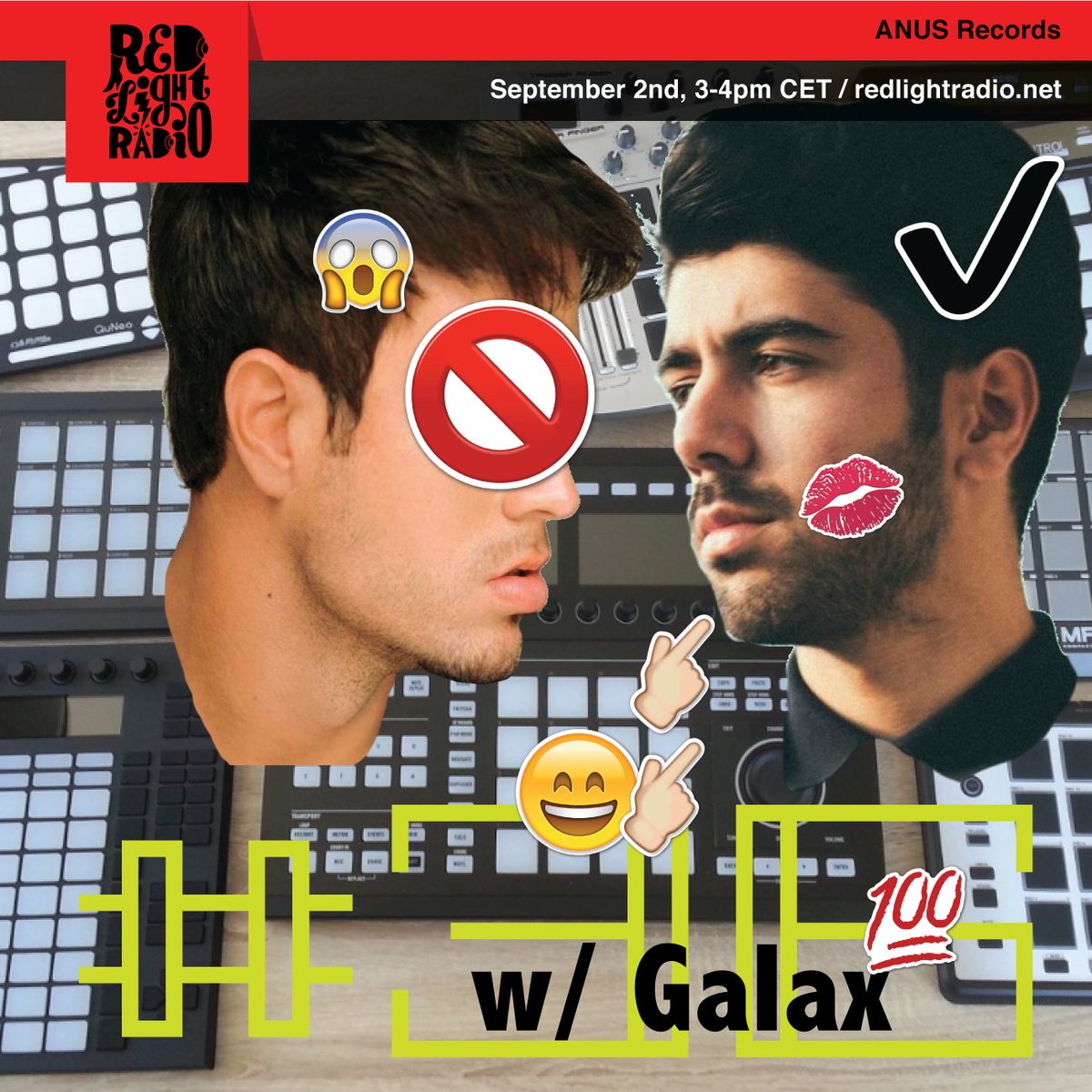This week saturday Panda is having Galax over. Tune in then @Red_Light_Radio