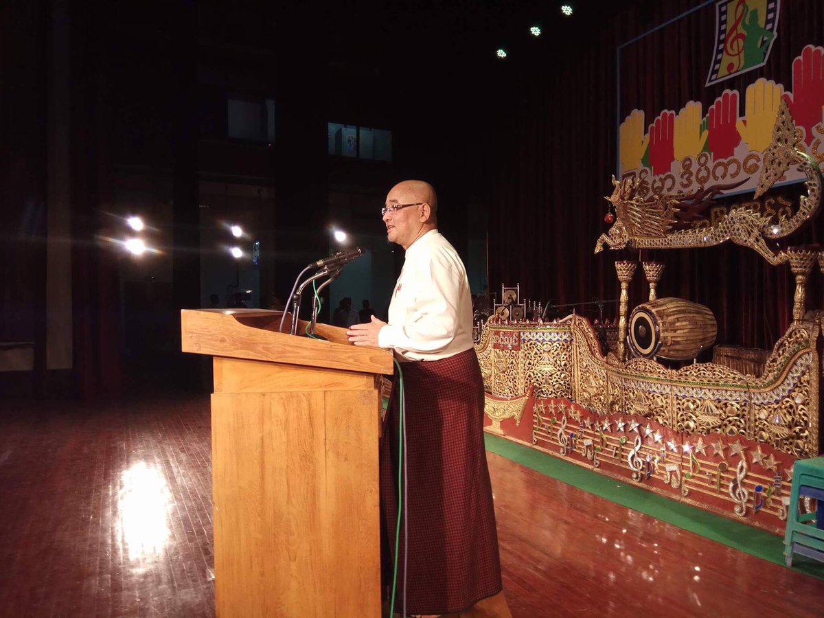 zarganar's tweet photo. At Mandalay,opening ceremony of Myanmar Democracy Festival was successfully done. https://t.co/VW9DfhQAEC