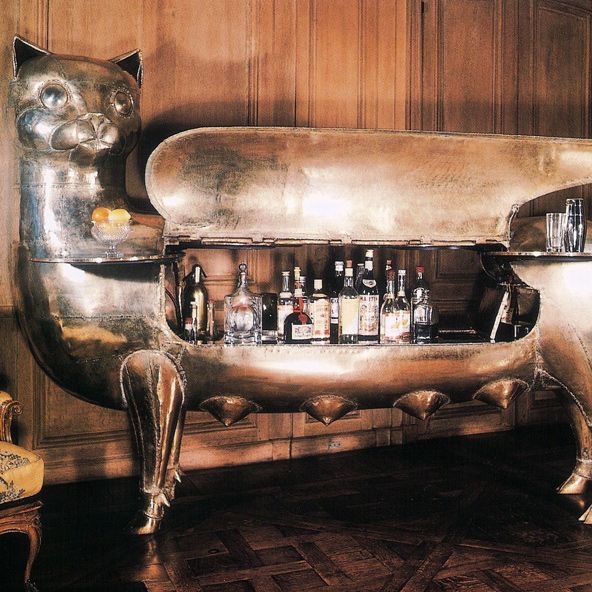 Researching MacGuffin Nº5 THE CABINET: The Cat Bar by Claude and François-Xavier Lalanne, 1968