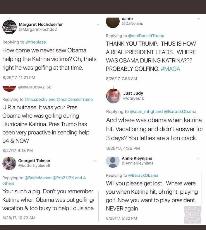 machito298's tweet photo. These dumb fucks are allowed to vote and reproduce.... 😐GWB was president during katrina fyi
#trumpsupporters #trump #potus #obama #GWBush https://t.co/rlLk1gITEf