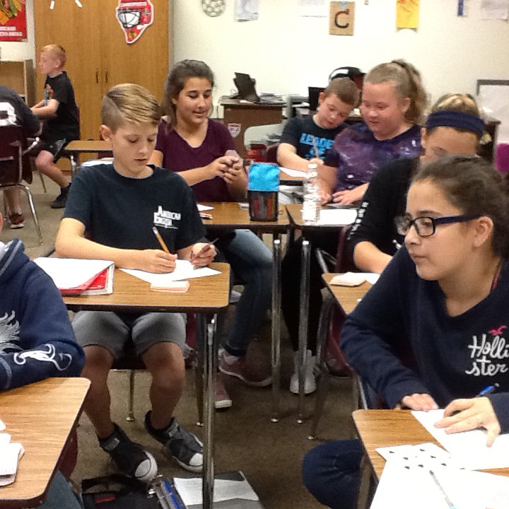 CMS_Connelly's tweet photo. Math war integer practice https://t.co/2UMqYdvnQj