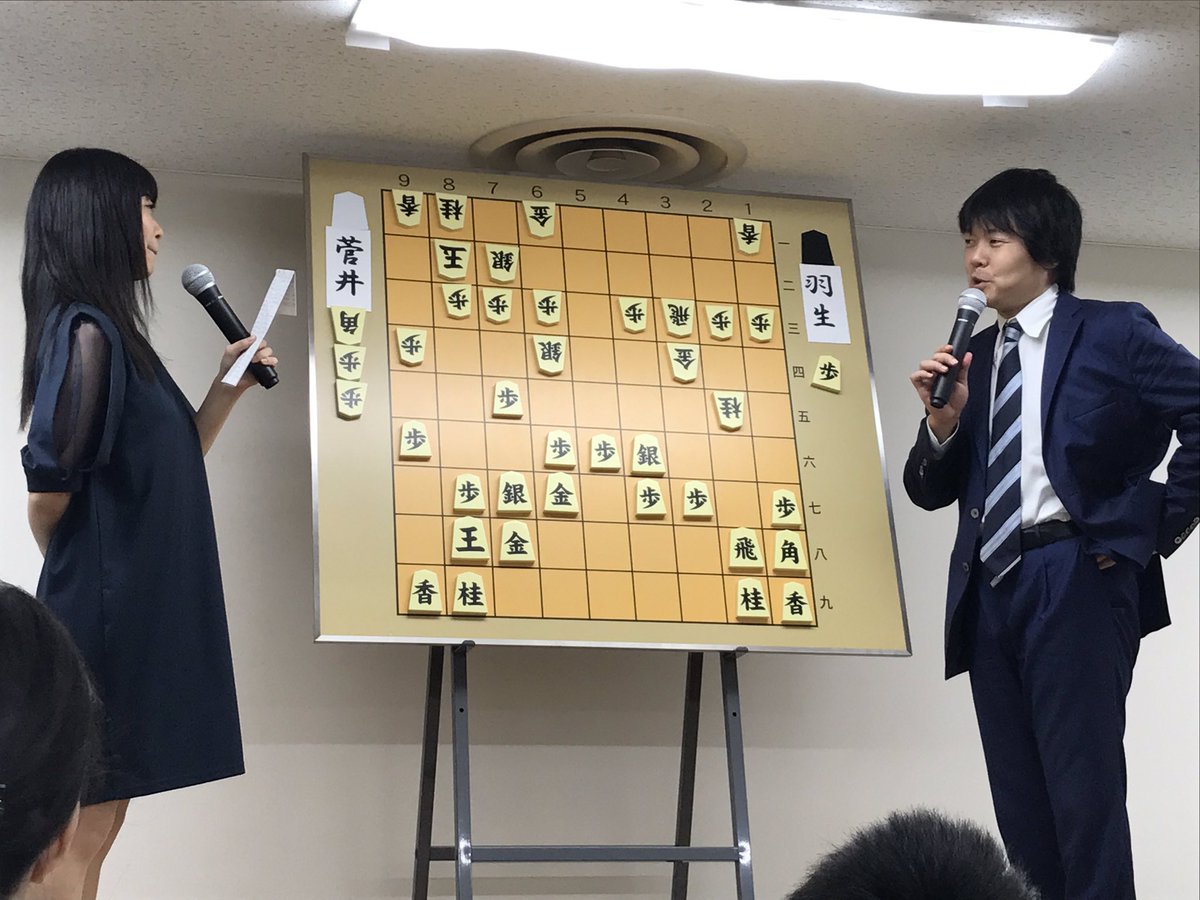 satoqo_satopo's tweet photo. ���地と迷いに迷ったけど、藤井先生解説最高だった〜。 https://t.co/sxB1S09Nv9
