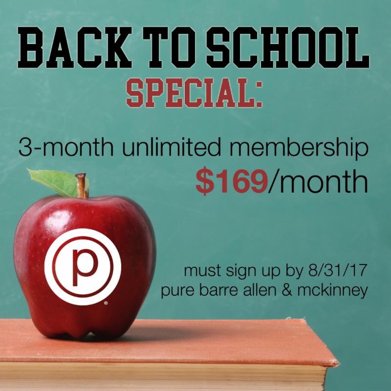 PBAllenMcKinney's tweet photo. Last chance to snag our Back to School special. Sign up and make a commitment to YOU! https://t.co/bIMs9zk92L https://t.co/dKkT8UgaT2