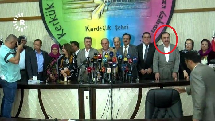 This Jash still very active in politics in  #Kirkuk as can be seen on actual footage