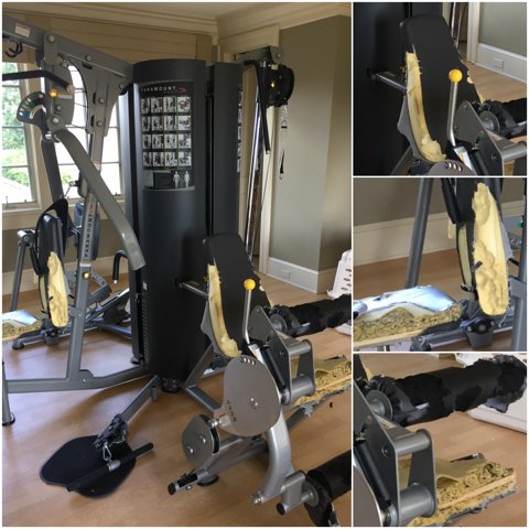 ProsourceFit's tweet photo. Dog + Boredom+ New Multi-Gym = Major Repairs.
Give him Kibble not FITNESS equipment upholstery. #WednesdayWisdom #DogDamage https://t.co/RK03jbyl2l