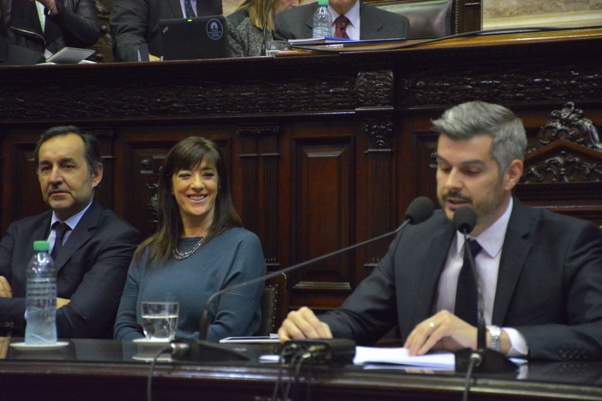 SRPyAd's tweet photo. Acompaña al jefe de Gabinete nuestra secretaria @PaulaBertol #Informe103. https://t.co/2ICvPbmISv