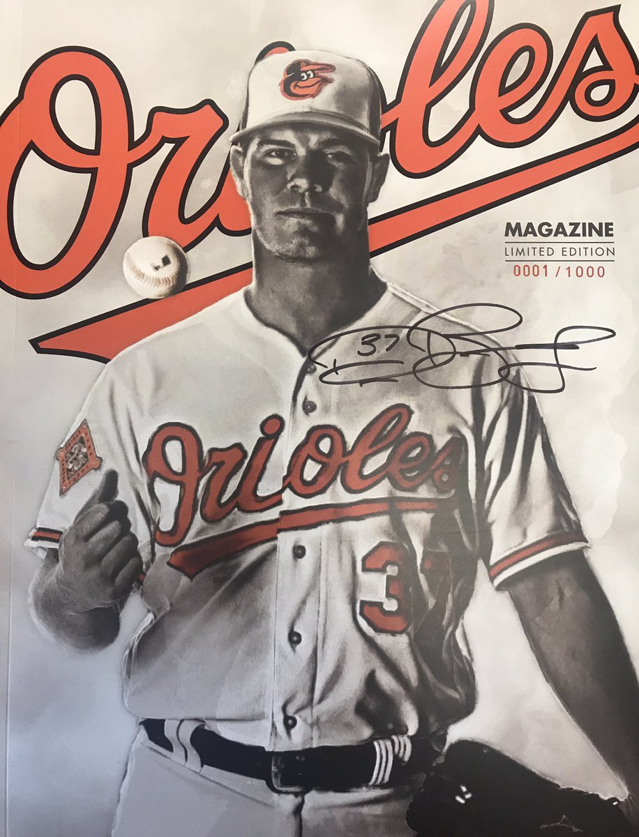 Orioles's tweet photo. In honor of @Dylan_Bundy's stellar outing, RT to win a Limited Editon cover, autographed copy of O's Magazine &amp; a Bundy T-Shirt! #Birdland https://t.co/yKXMKUJ4r7