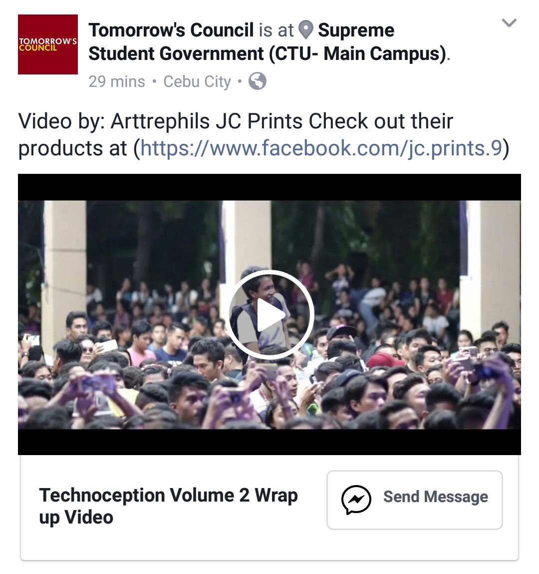 ctumcssg's tweet photo. Enjoy evey moments of the #TechnoceptionV2,click the link below for the full video
https://t.co/tPd8i6kTfX https://t.co/2mhDacSCme https://t.co/reAEevZZC5