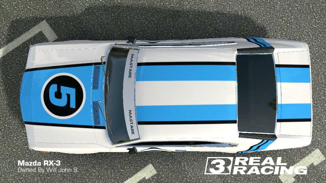 WillJohnStuck's tweet photo. #MazdaRX3 #MyModificartion #MyVinyls #MyLivery #RealRacing3 #NeedForSpeed #RealRacingEA #ElectronicArt #bestracegame #menstoys #iOS #iOSGame https://t.co/ixmorVgFkF