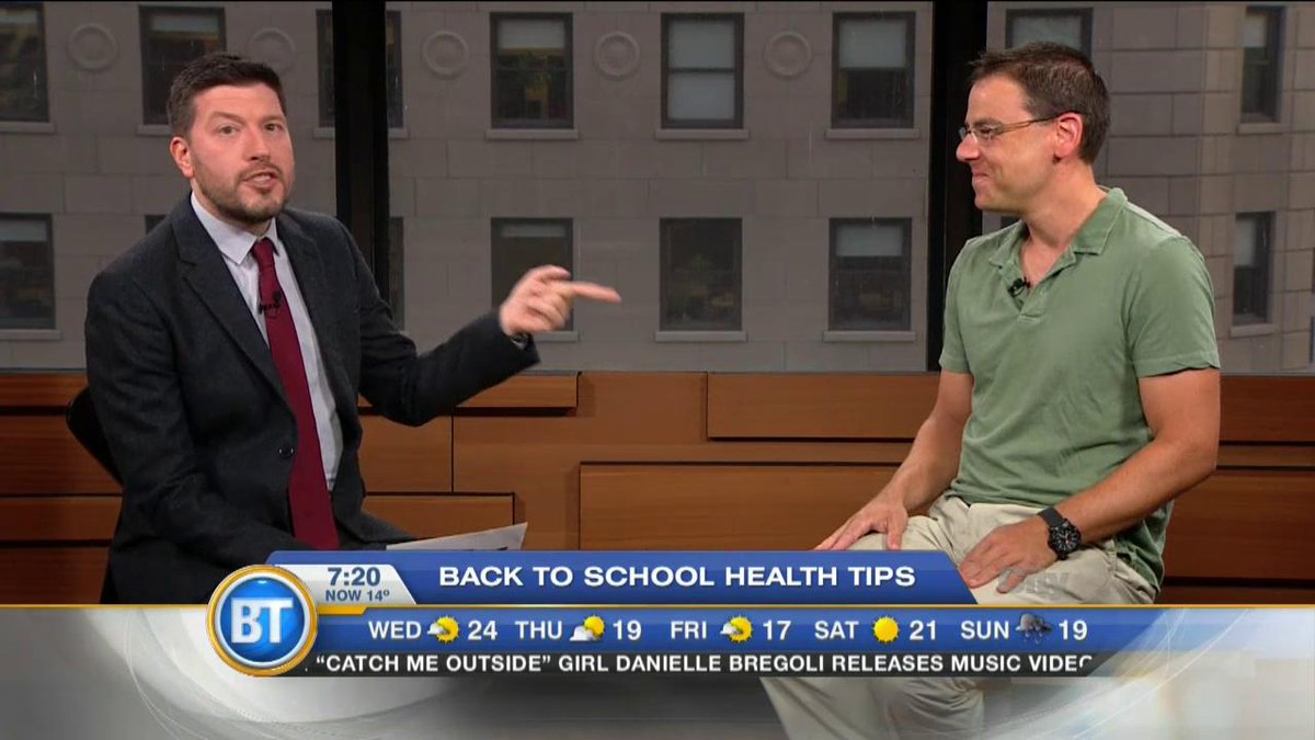 Check out these back to school health tips from @cusm_muhc ER physician Dr. Zach Levine https://t.co/bDLWaOpvPg