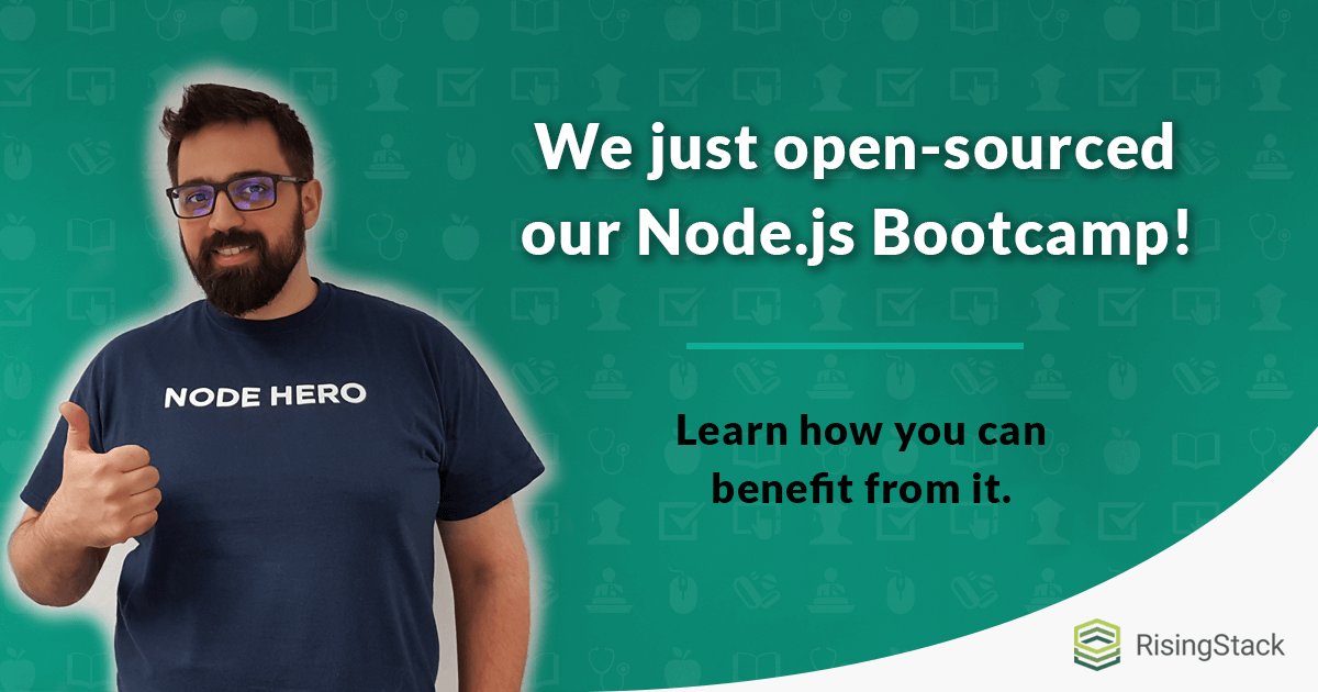 CuratedCode's tweet image. How I Survived RisingStack’s Node.js Bootcamp: We have a Node.js coding bootcamp here… dlvr.it/Pjg8YK #NodejsTutorialsforBeginners