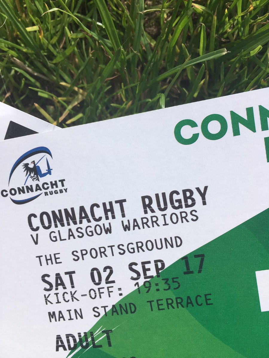 connachtrugby's tweet photo. FREE TICKETS! We are giving away 2 tickets for Saturday's PRO14 opener v Glasgow Warriors -- retweet before 10pm to enter! #StrongerInGreen https://t.co/nh1RULbf0a
