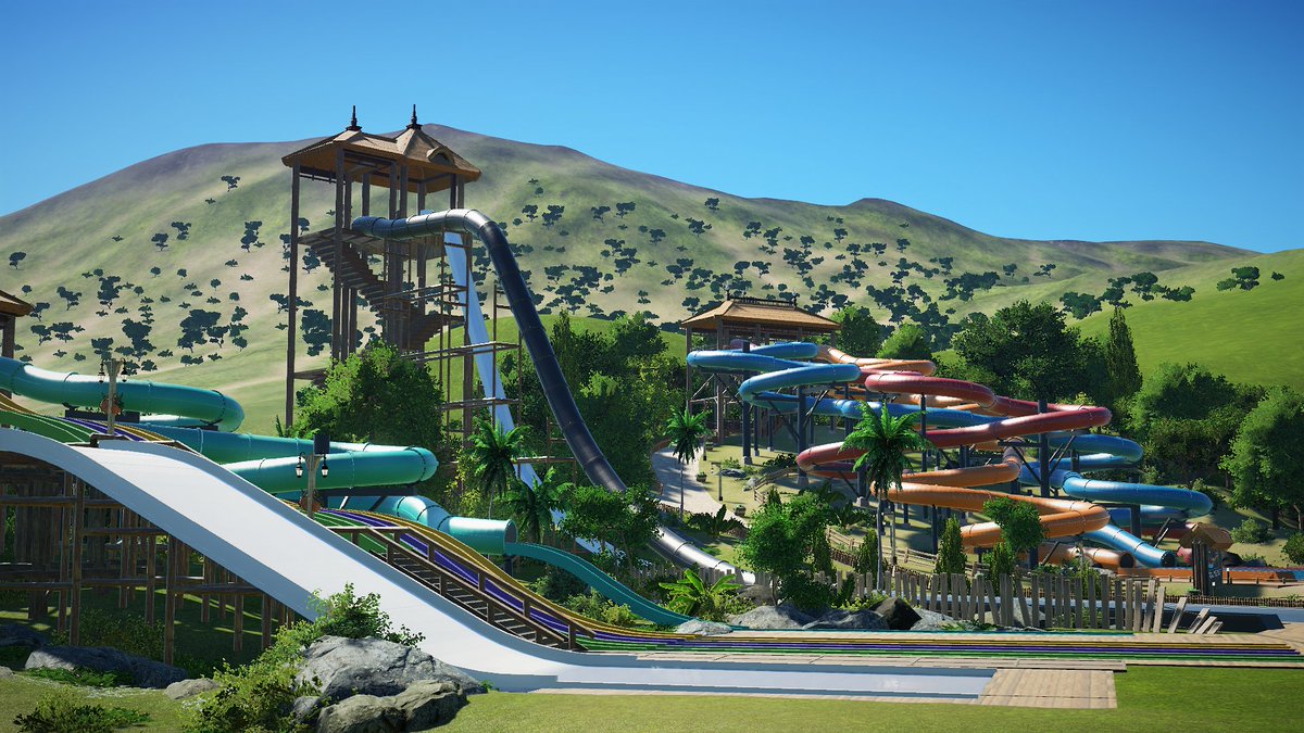 KoaliBeach's tweet photo. So tell us.. have you already enjoyed the slides at the #KoaliBeach park 😎? Was it fun 😃 ? We want to know 😍 #planetcoaster https://t.co/NA494rBfDt