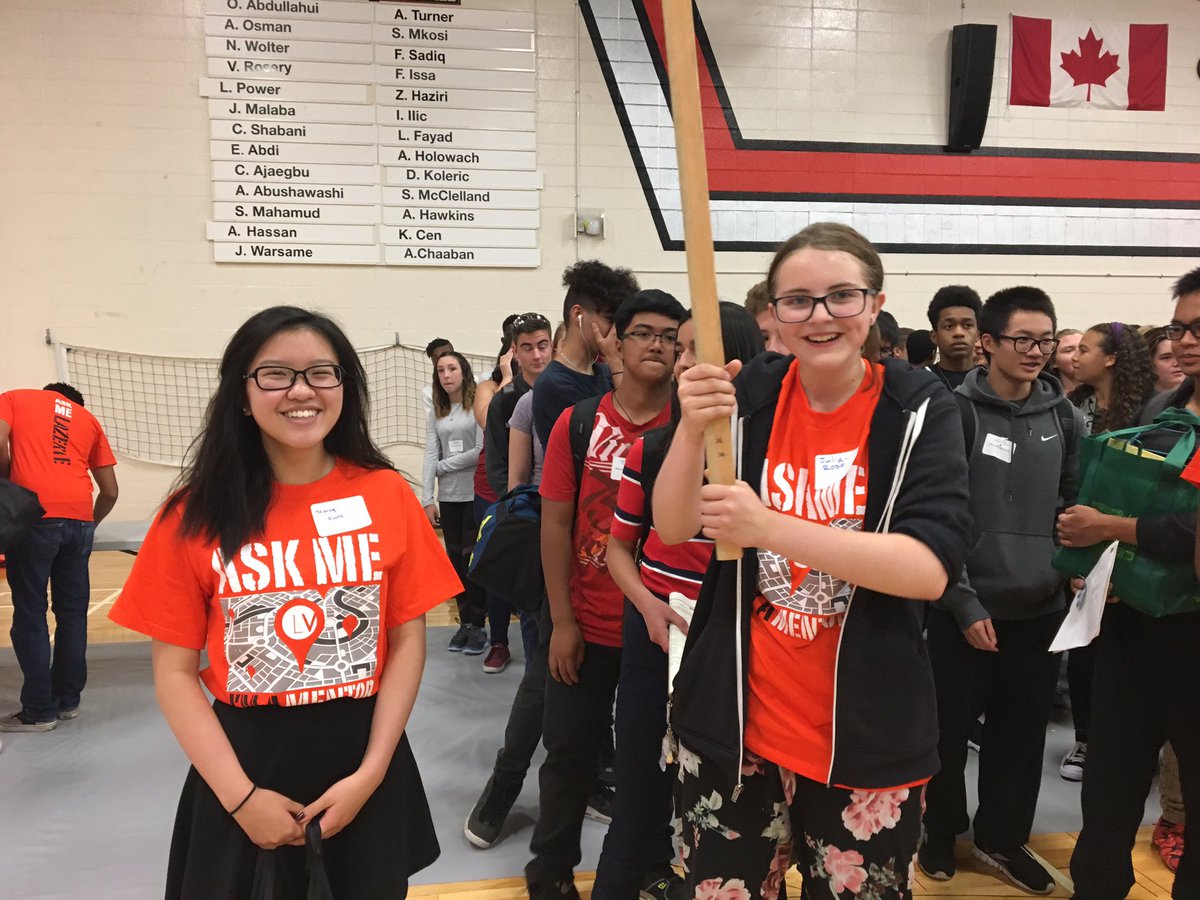 charneyerickson's tweet photo. @melazerte Welcome to @melazerte Grade 10s. Your next 3 years begin today! Best staff and students anywhere. #mentorday #VGpride https://t.co/izLPjkQ14r