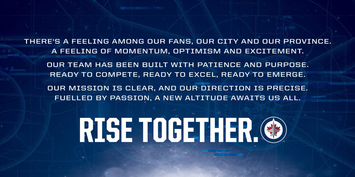 A new altitude awaits us all... #RISETOGETHER